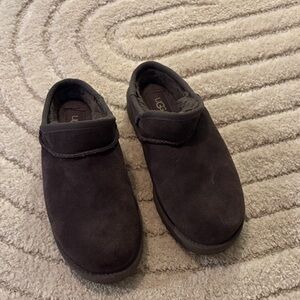 UGG Women's Chocolate Suede Slippers